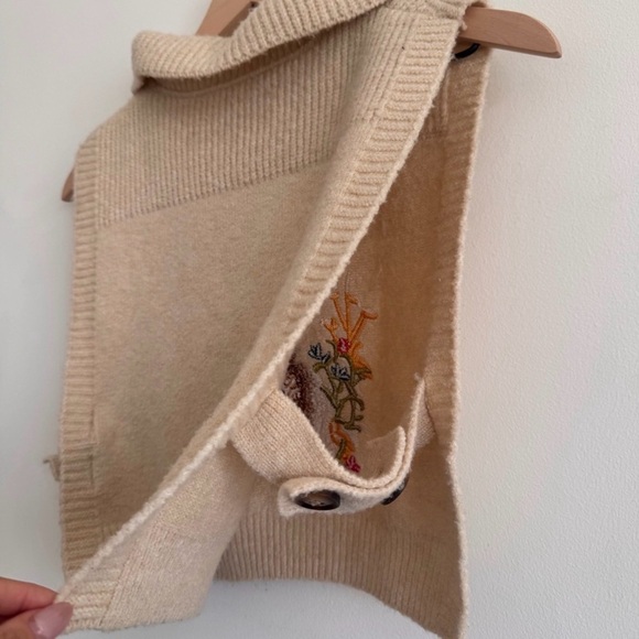 Cider Brown Easter Bunny Sweater Vest - Picture 8 of 10